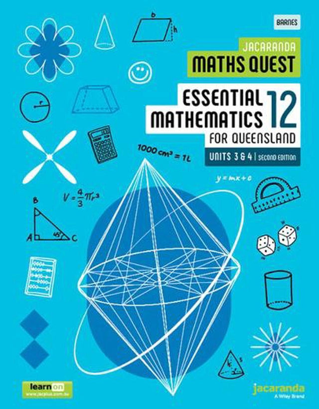 Jacaranda Maths Quest 12 Essential Mathematics Units 3 and 4 for Queensland, 2e learnON & Print
