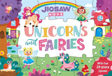 Jigsaw Book: Unicorns and Fairies