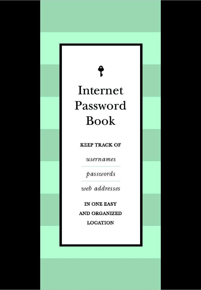 Internet Password Book
