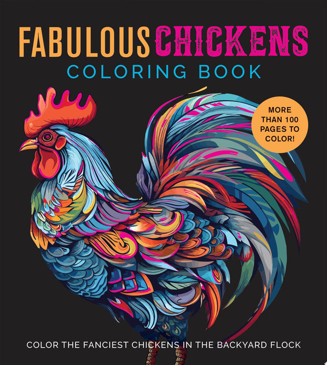 Fabulous Chickens Coloring Book