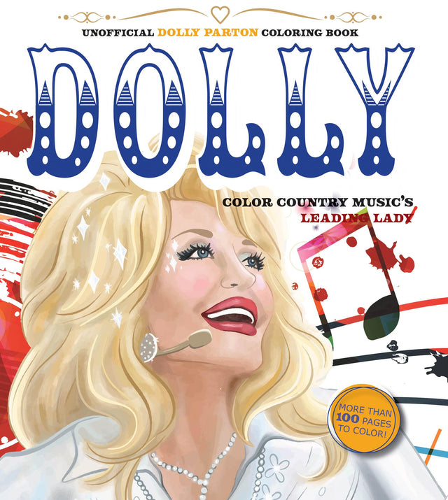 Unofficial Dolly Parton Coloring Book