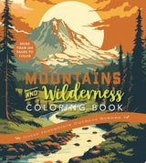 Mountains & Wilderness Coloring Book
