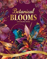 Botanical Blooms Coloring Book