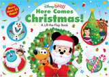 Here Comes Christmas! (Disney Baby: A Lift-the-Flap Book)
