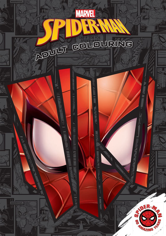 Spider-Man 60th Anniversary: Adult Colouring Book (Marvel)