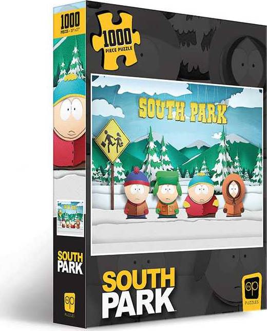 The Op: South Park "Paper Bus Stop" - 1000pc Puzzle