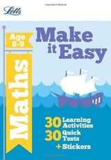 Letts Make it Easy: Maths Age 8-9