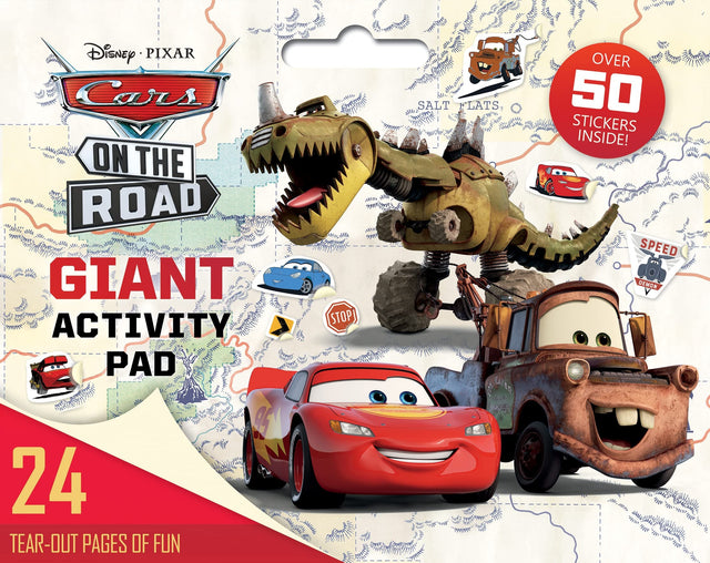 Cars On the Road: Giant Activity Pad (Disney Pixar)