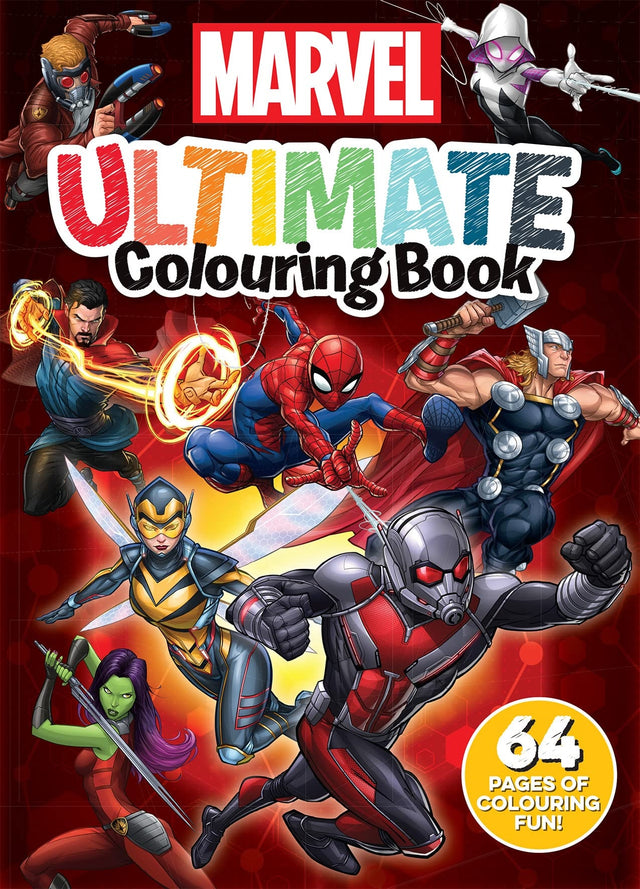 Marvel: Ultimate Colouring Book (Featuring Ant-Man and the Wasp)
