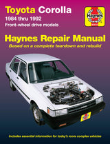 Toyota Corolla FWD (1984-1992) Haynes Repair Manual (USA)