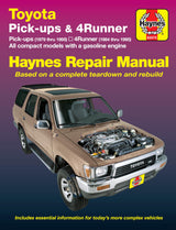 Toyota pick-ups (1979-1995), 4Runner (1984-1995) & SR5 Pick-up (1979-1995) Haynes Repair Manual (USA)