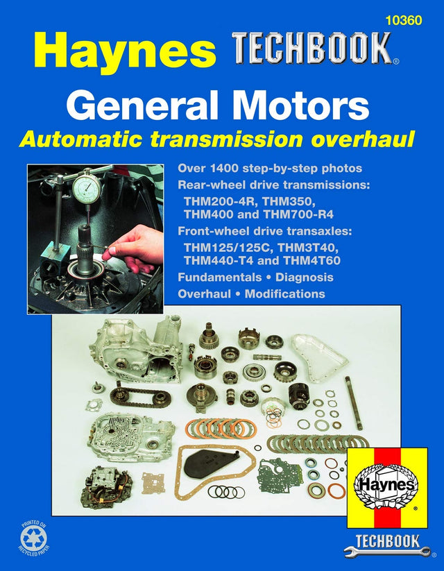 General Motors Automatic Transmission Overhaul Haynes Techbook (USA)