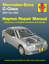 Mercedes-Benz C-Class (2001-2007) Haynes Repair Manual (USA)