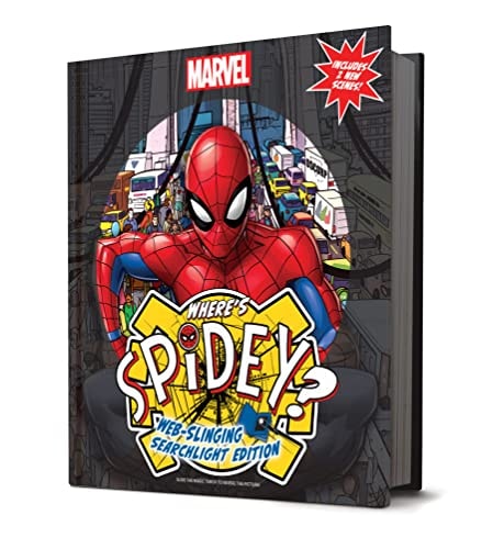 Where’s Spidey?: Web-Slinging Searchlight Edition (Marvel)