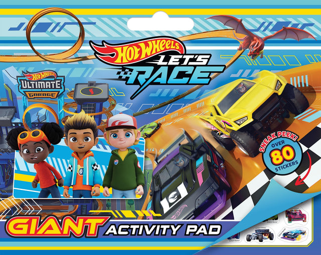 Hot Wheels Let's Race: Giant Activity Pad (Mattel)