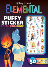 Elemental: Puffy Sticker Colouring Book (Disney Pixar)