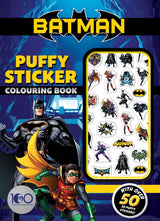 Batman: Puffy Sticker Colouring Book (DC)