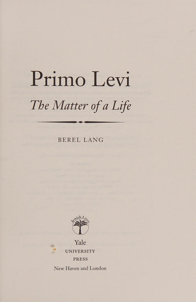 Primo Levi