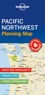 Lonely Planet Pacific Northwest Planning Map