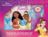 Disney Princess: Helping Friends Book and 5-Sound Bracelet Set
