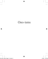 Ono-isms