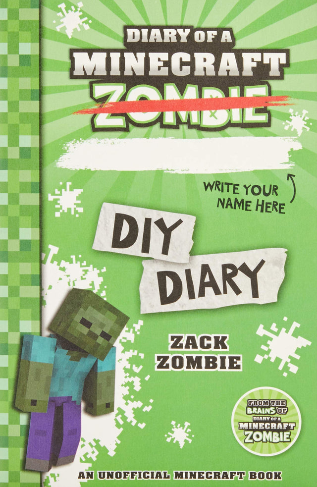 Diary of a Minecraft Zombie: DIY Diary