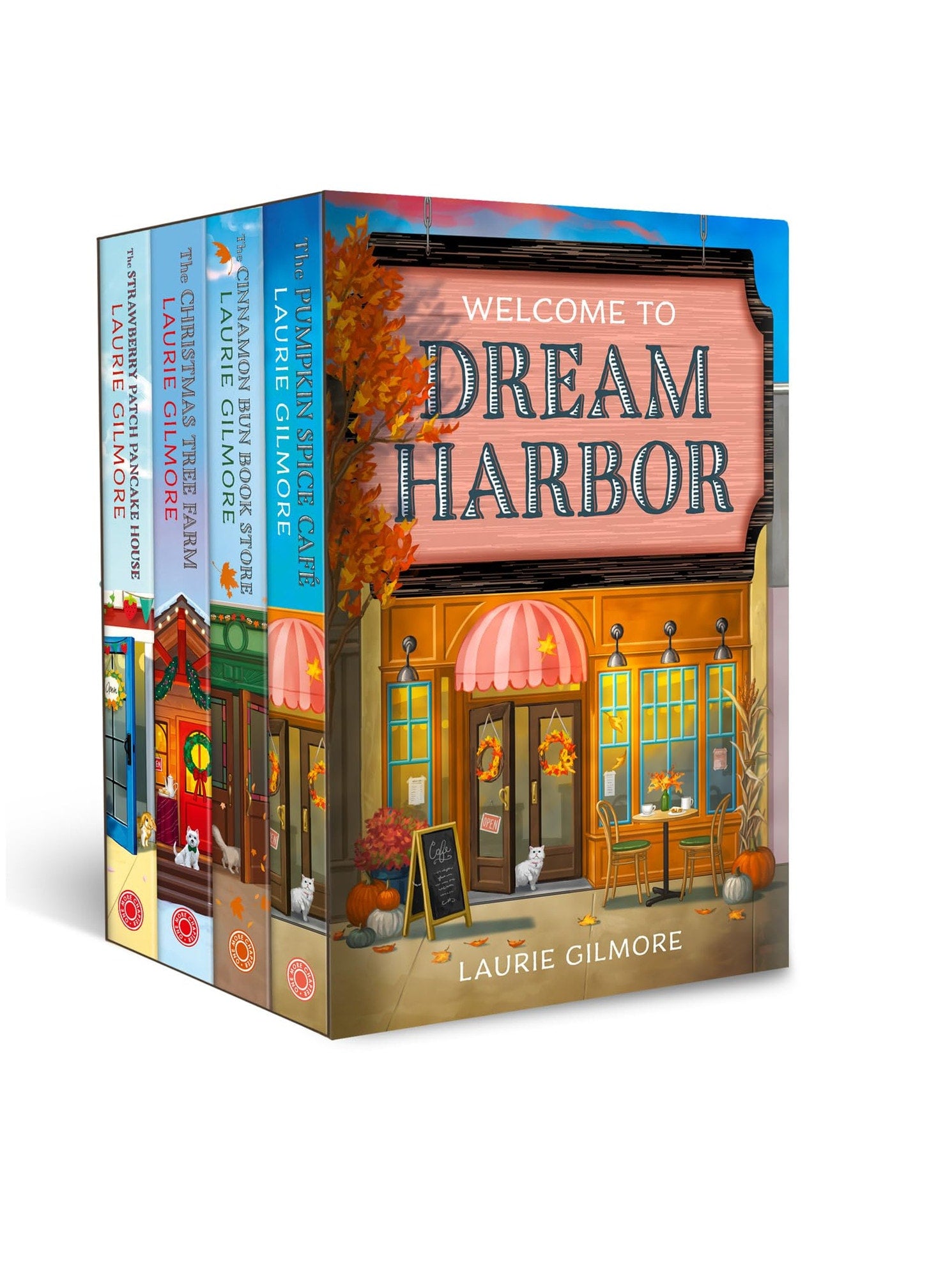 Pumpkin Spice Laurie Gilmore セット ブックマーク Dream Harbor Series 4 Book Collection Set – The Pumpkin Spice Café