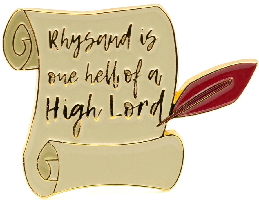 Rhysand’s Reading Lessons Enamel Pin