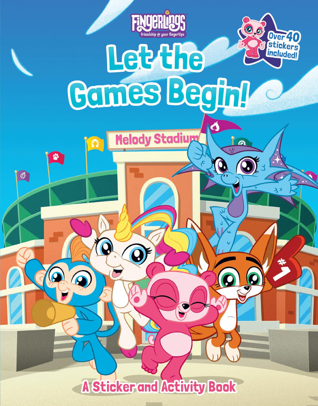 Fingerlings: Let the Games Begin! A Sticker and Activity Book