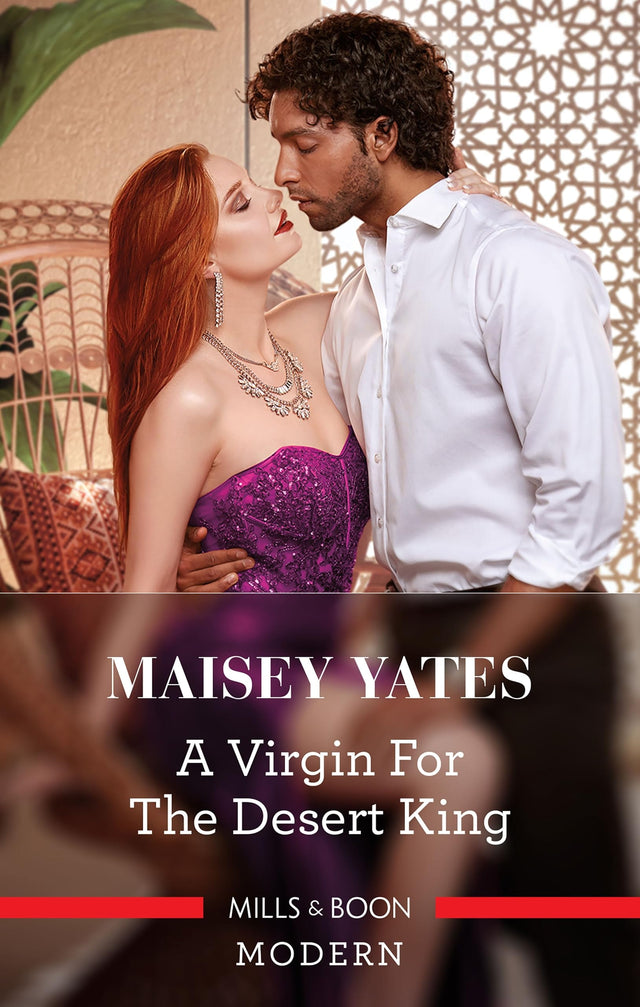 A Virgin for the Desert King [Large Print]