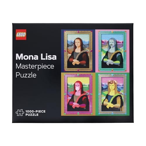 LEGO Masterpiece Puzzle: Mona Lisa 1000-Piece Puzzle