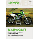 Kawasaki KX125/250 (1982-1991) & KX500 (1983-2004) Motorcycle Service Repair Manual