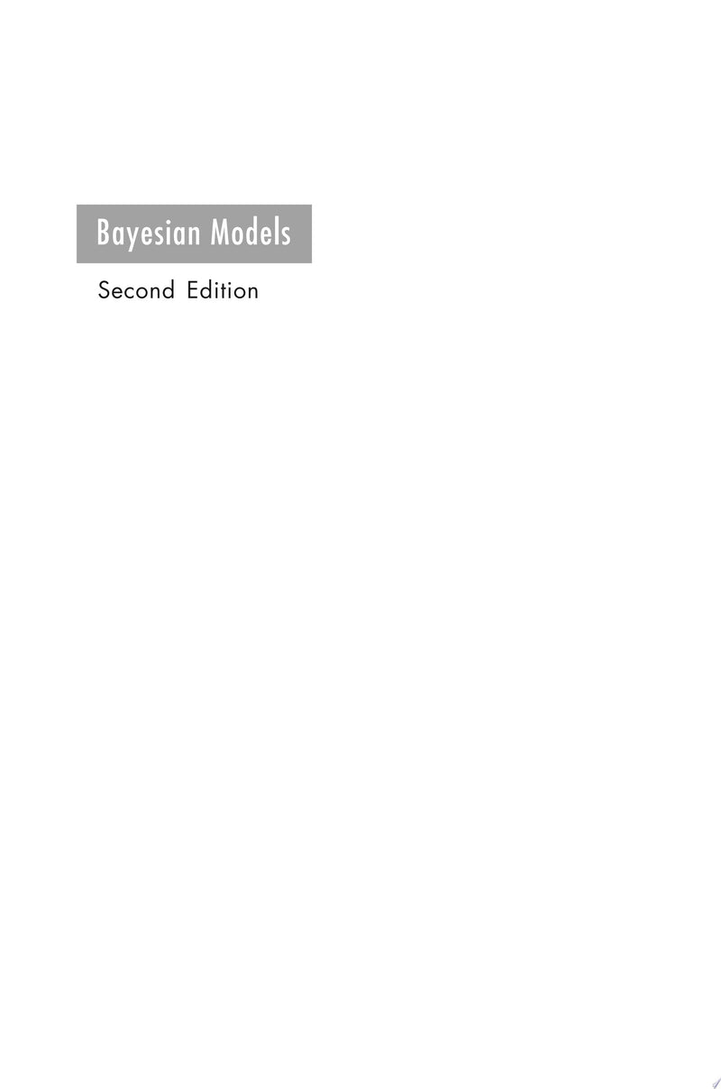 Bayesian Models