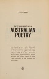 The Penguin Anthology of Australian Poetry