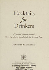 Cocktails for Drinkers