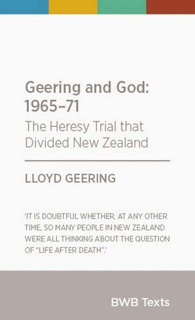 Geering and God: 1965-71