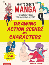 How to Create Manga: Drawing Action Scenes and Characters