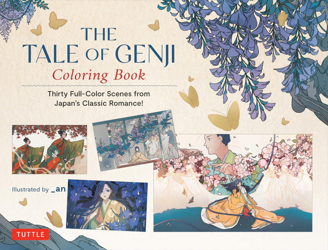 The Tale of Genji Coloring Book