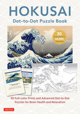Hokusai Dot-to-Dot Puzzle Book