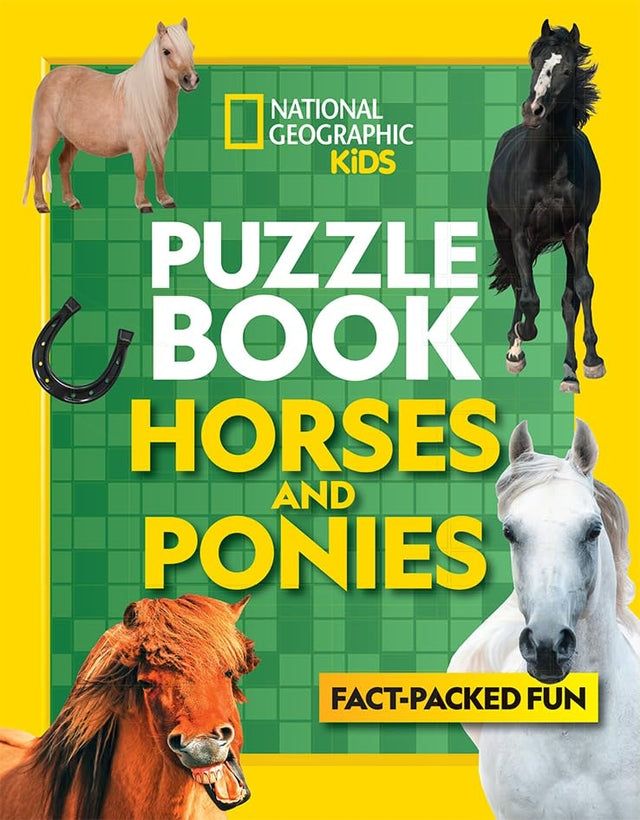 Puzzle Book Horses and Ponies