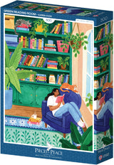 Pieces & Peace: Green Reading Corner Puzzle - 500 Pieces