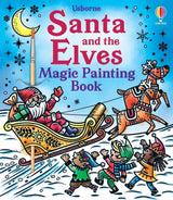 Santa and the Elves Magic Painting Book