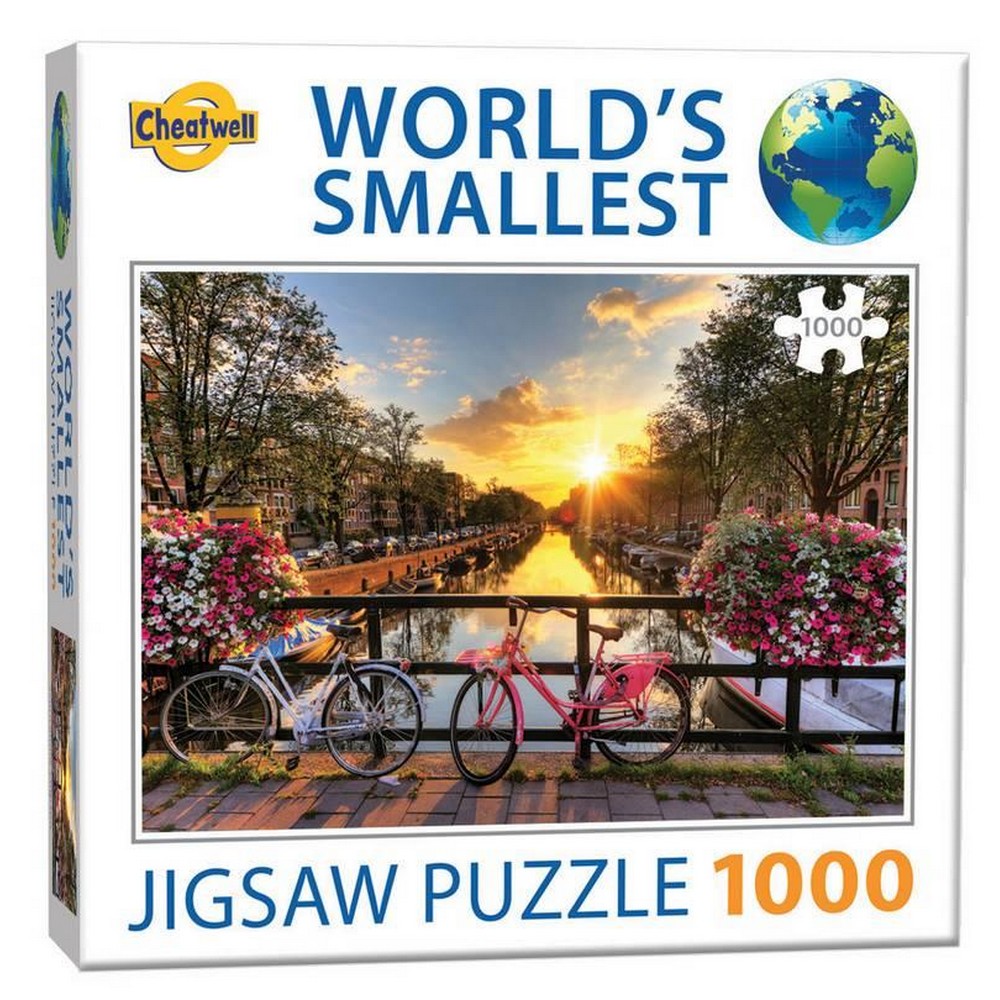 Cheatwell: Worlds Smallest 1000pc Puzzle - Amsterdam