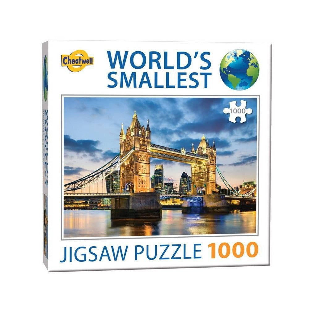 Cheatwell: Worlds Smallest 1000pc Puzzle - Tower Brg