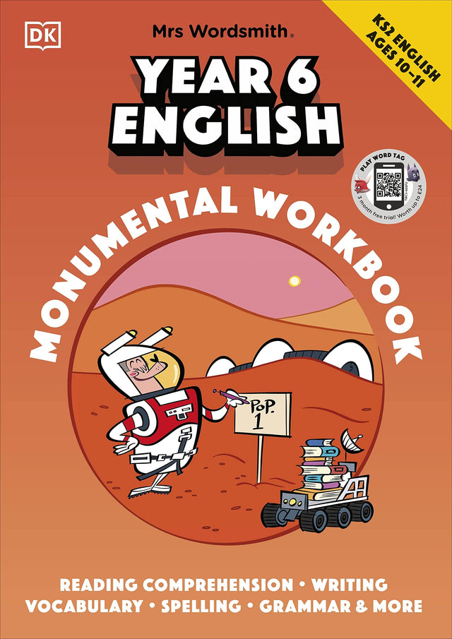 Mrs Wordsmith Year 6 English Monumental Workbook, Ages 10–11 (Key Stage 2)