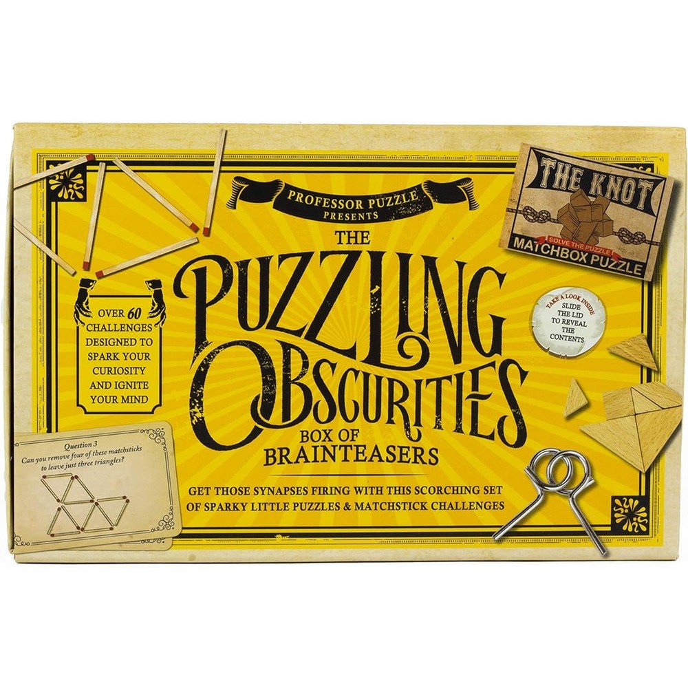 Professor Puzzle: Puzzling Obscurities Brain Teasers