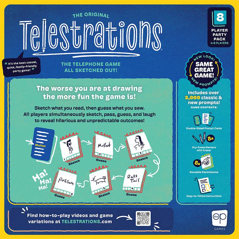 Telestrations 12 Player Party Pack (Refresh)