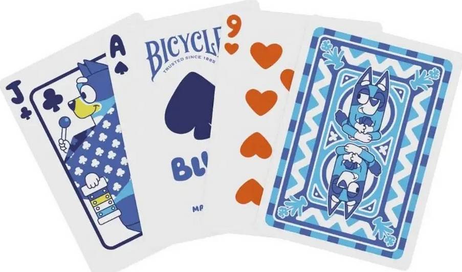 Bicycle Bluey Cards