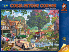 Cobblestone Corner Series 2: 1000pc Jigsaw Puzzle - Nostalgic Narrowboats