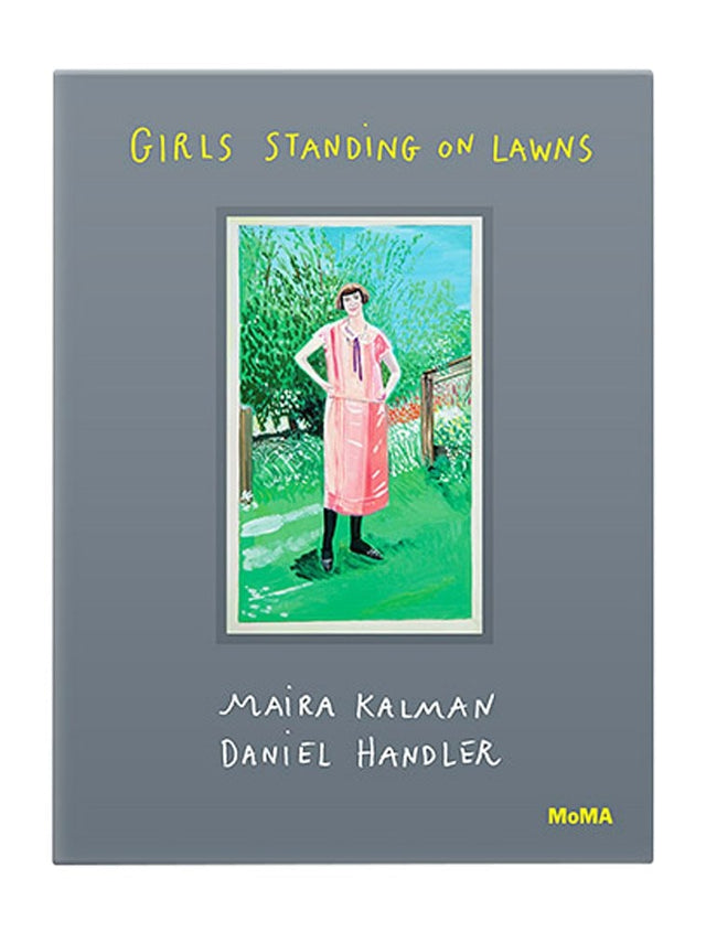 Girls Standing on Lawns